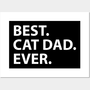 Best cat dad Posters and Art